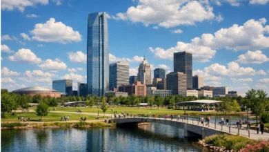 Okc Clouds Scissortail Park