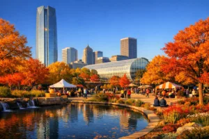 Oklahoma City Autumn Leaves