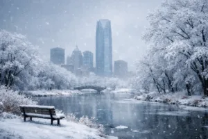 Oklahoma City Snow